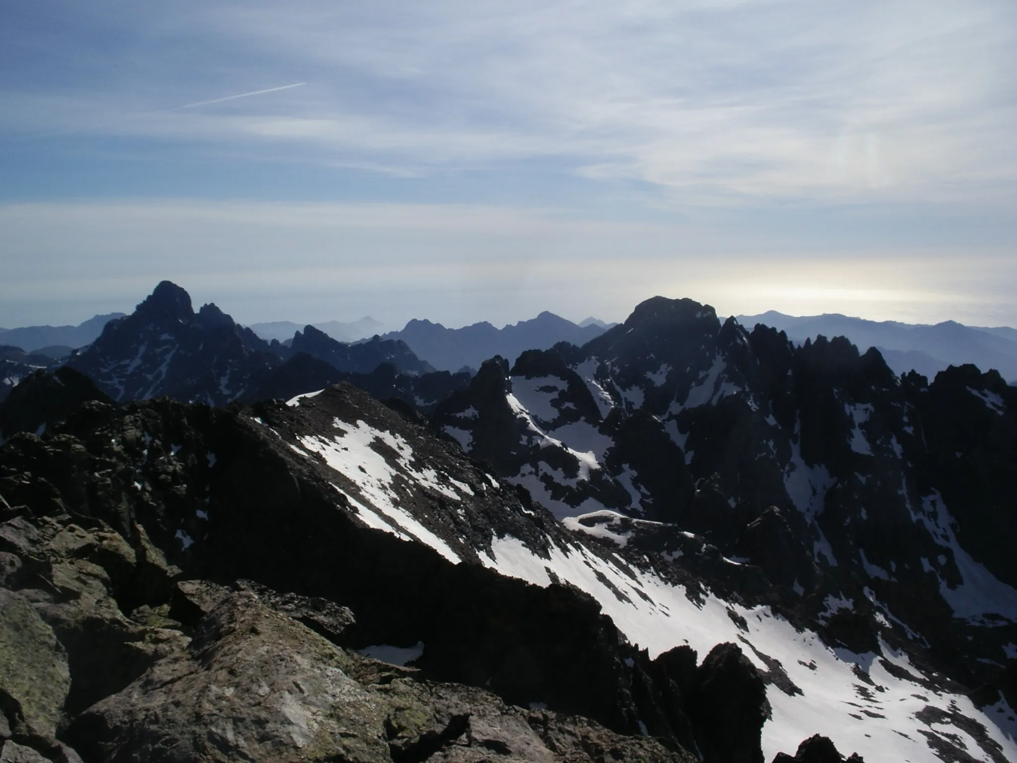 Monte cinto innevato