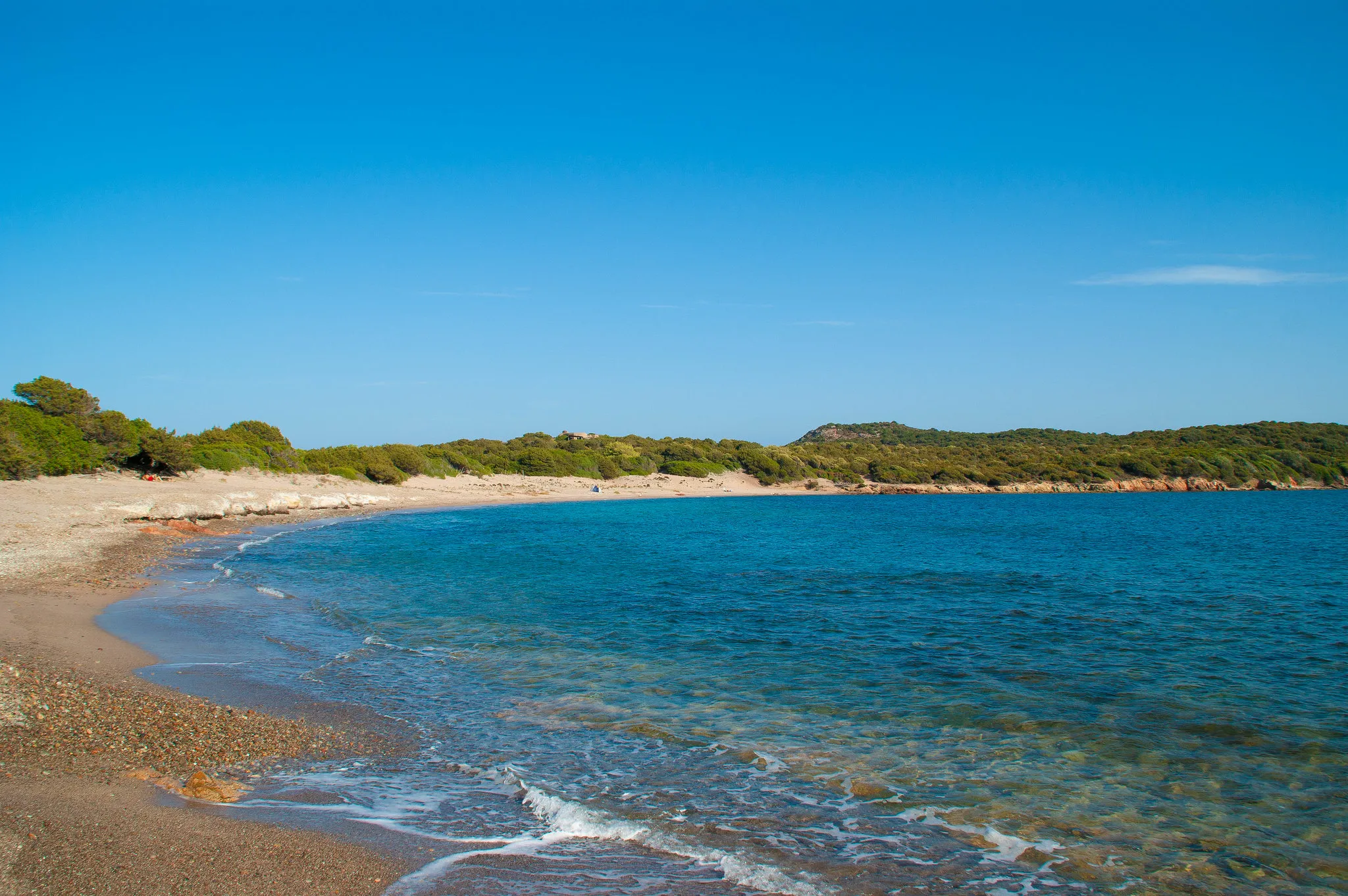 spiaggia corsica veduta