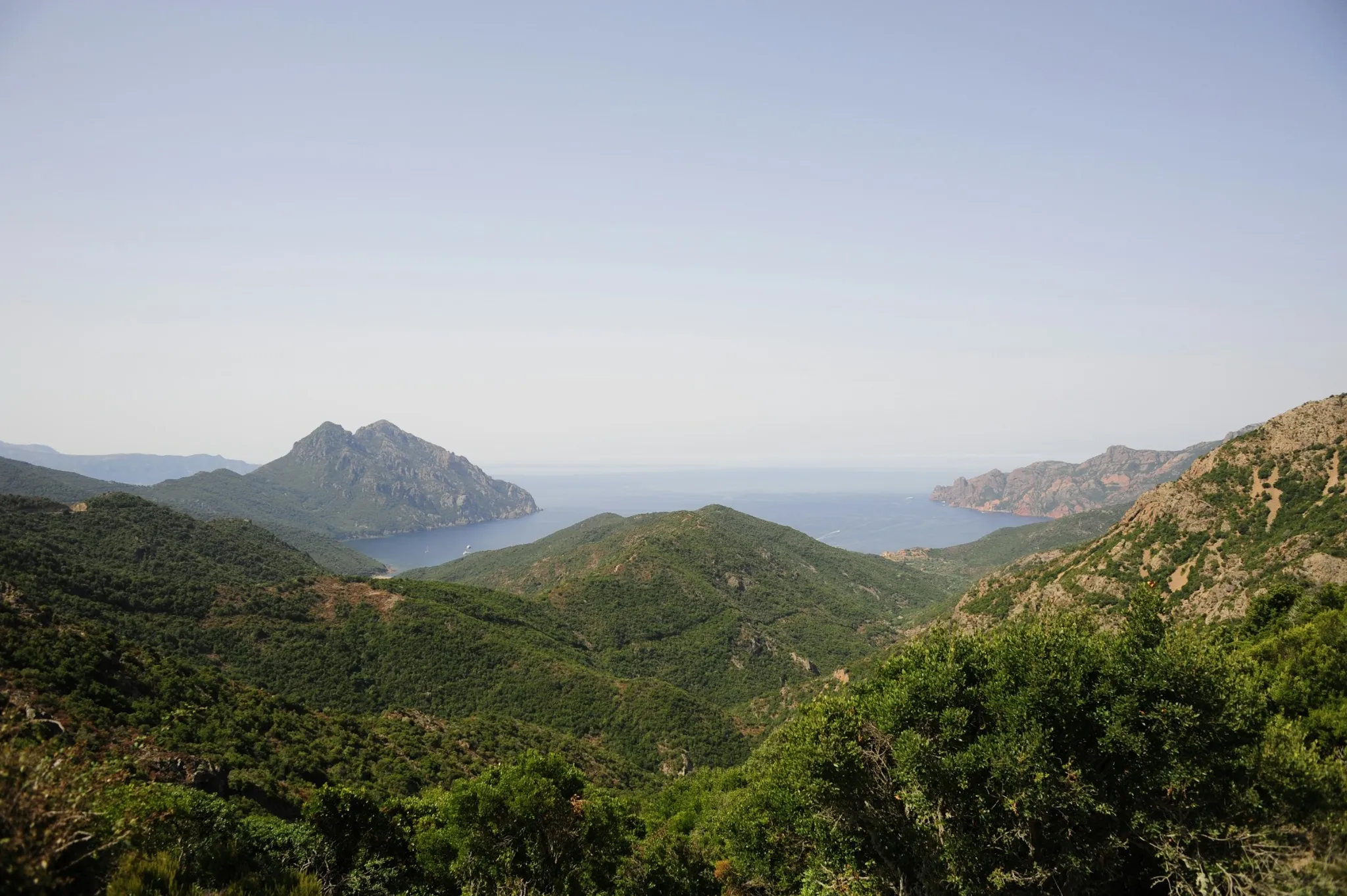 Monti e mare in Corsica